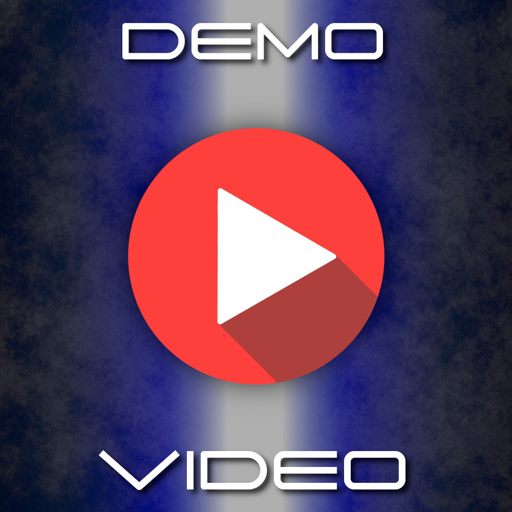 Flexi-mod saber font demo video- bk saber sounds - skywalker