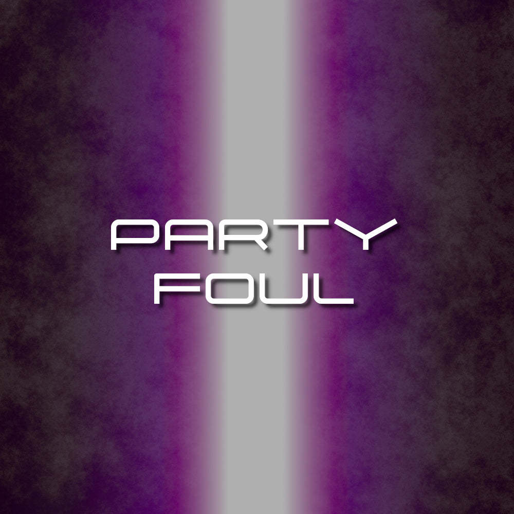 Party Foul | aka. The Fart Saber Font